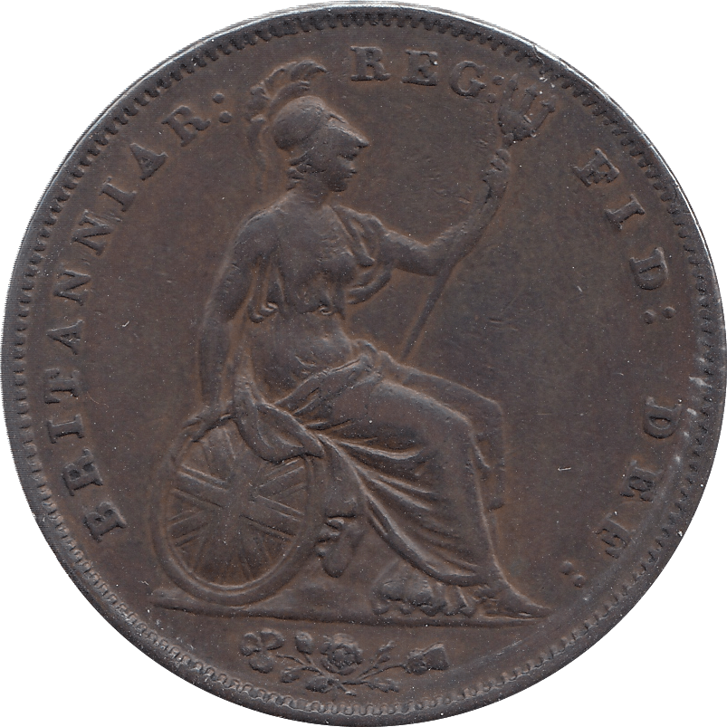 1858 PENNY ( GVF ) B - Penny - Cambridgeshire Coins