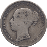 1858 SHILLING ( FAIR ) - Shilling - Cambridgeshire Coins