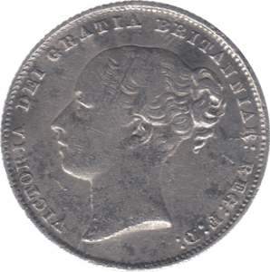 1858 SHILLING ( VF ) 9 - Shilling - Cambridgeshire Coins