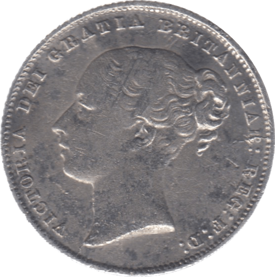 1858 SHILLING ( VF ) 9 - Shilling - Cambridgeshire Coins