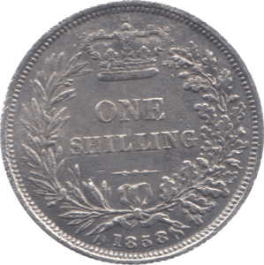 1858 SHILLING ( VF ) 9 - Shilling - Cambridgeshire Coins