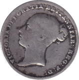 1858 SIXPENCE ( NF ) - Sixpence - Cambridgeshire Coins