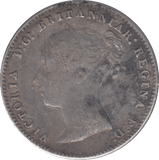 1858 THREEPENCE ( NF ) - Threepence - Cambridgeshire Coins