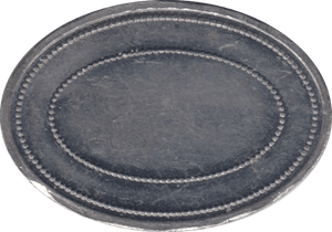 1858 TOKEN PARISH OF TALSERF SCOTLAND SCOTTISH PEW TOKEN - Token - Cambridgeshire Coins