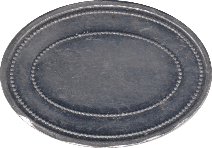 1858 TOKEN PARISH OF TALSERF SCOTLAND SCOTTISH PEW TOKEN - Token - Cambridgeshire Coins