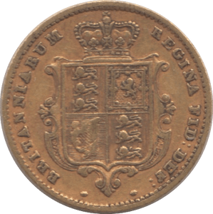 1859 GOLD HALF SOVEREIGN ( VF ) - Half Sovereign - Cambridgeshire Coins