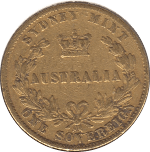 1859 GOLD SOVEREIGN AUSTRALIA ( VF ) - Gold World Coins - Cambridgeshire Coins