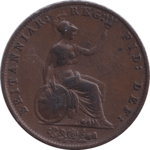 1859 HALFPENNY ( VF ) - Halfpenny - Cambridgeshire Coins
