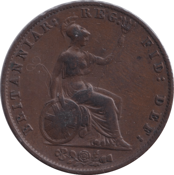 1859 HALFPENNY ( VF ) - Halfpenny - Cambridgeshire Coins