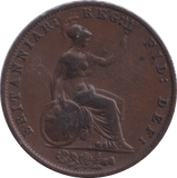 1859 HALFPENNY ( VF ) - Halfpenny - Cambridgeshire Coins