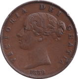 1859 HALFPENNY ( VF ) - Halfpenny - Cambridgeshire Coins