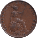 1859 HALFPENNY ( VF ) - Halfpenny - Cambridgeshire Coins