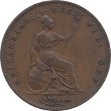 1859 PENNY ( EF ) 1 - Penny - Cambridgeshire Coins