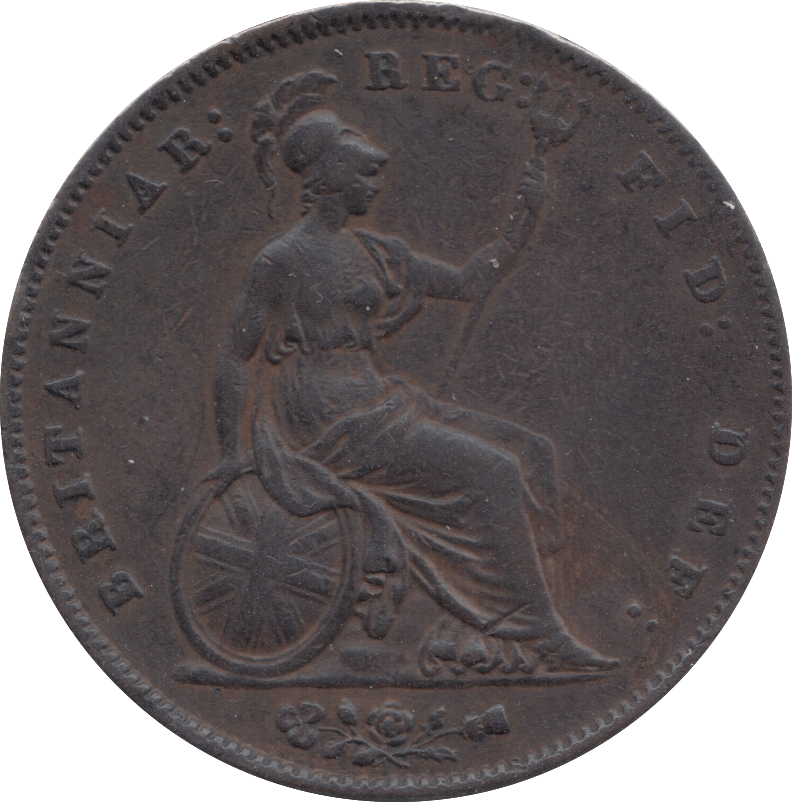 1859 PENNY ( GVF ) 1 - Penny - Cambridgeshire Coins