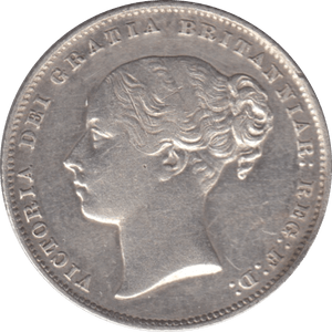 1859 SHILLING ( EF ) 6 - Shilling - Cambridgeshire Coins