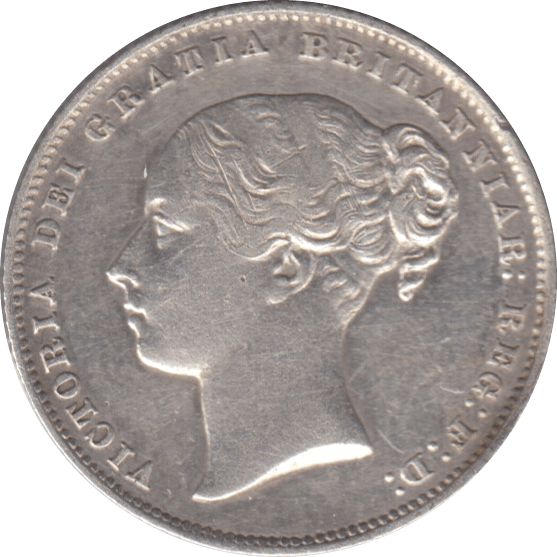 1859 SHILLING ( EF ) 6 - Shilling - Cambridgeshire Coins