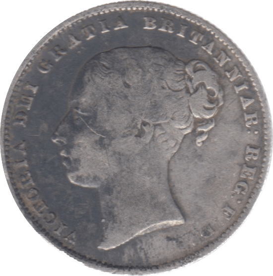 1859 SHILLING ( FINE ) 9 - Shilling - Cambridgeshire Coins