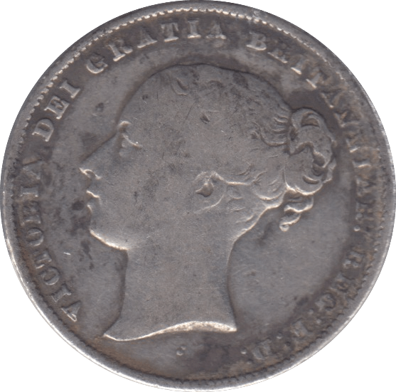 1859 SHILLING ( FINE ) - Shilling - Cambridgeshire Coins