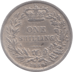1859 SHILLING ( GF ) 9 - Shilling - Cambridgeshire Coins