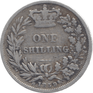 1859 SHILLING ( NF ) 2 - Shilling - Cambridgeshire Coins