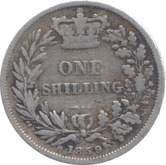 1859 SHILLING ( NF ) 2 - Shilling - Cambridgeshire Coins