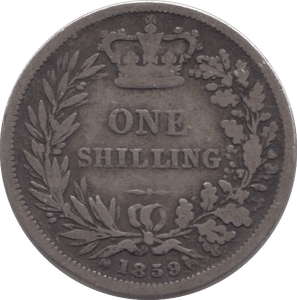 1859 SHILLING ( NF ) 3 - Shilling - Cambridgeshire Coins