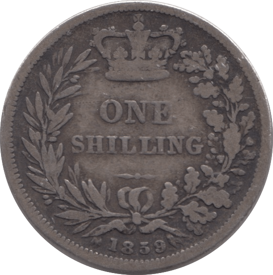 1859 SHILLING ( NF ) 3 - Shilling - Cambridgeshire Coins