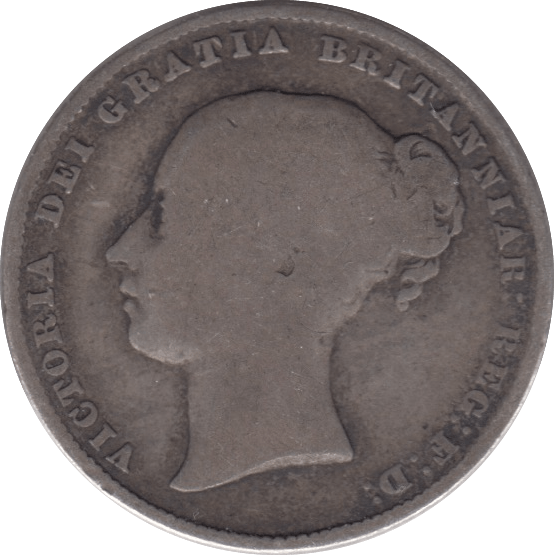 1859 SHILLING ( NF ) 3 - Shilling - Cambridgeshire Coins