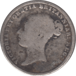 1859 SIXPENCE ( FAIR ) 5 - Sixpence - Cambridgeshire Coins