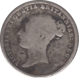 1859 SIXPENCE ( FAIR ) 5 - Sixpence - Cambridgeshire Coins