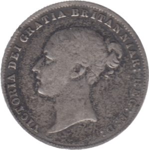 1859 SIXPENCE ( GF ) 6 - Sixpence - Cambridgeshire Coins