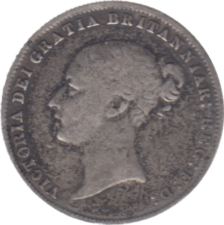 1859 SIXPENCE ( GF ) 6 - Sixpence - Cambridgeshire Coins