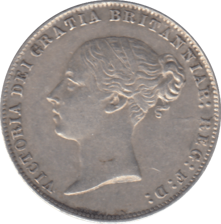 1859 SIXPENCE ( GVF ) 11 - sixpence - Cambridgeshire Coins