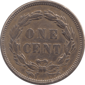 1859 USA ONE CENT - WORLD COINS - Cambridgeshire Coins