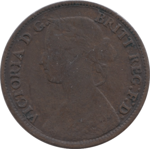 1860 FARTHING ( GF ) 5 - Farthing - Cambridgeshire Coins