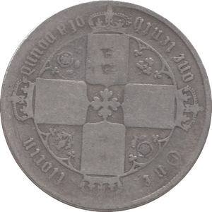 1860 FLORIN ( FAIR ) 2 - FLORIN - Cambridgeshire Coins