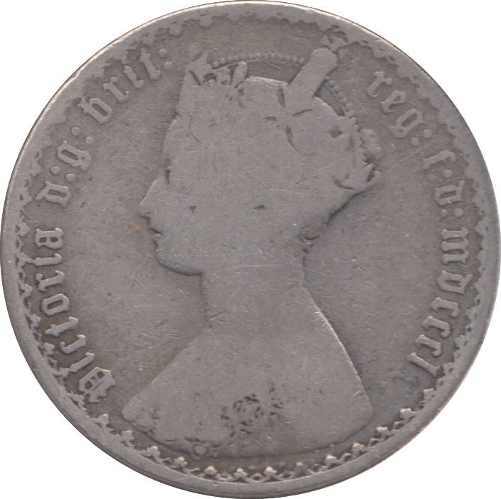 1860 FLORIN ( FAIR ) 2 - FLORIN - Cambridgeshire Coins