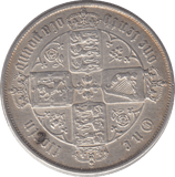 1860 FLORIN ( GVF ) - FLORIN - Cambridgeshire Coins