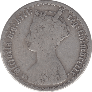 1860 FLORIN ( NF ) - Florin - Cambridgeshire Coins