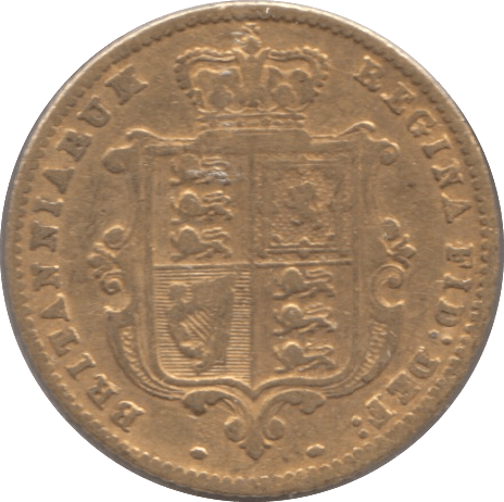 1860 GOLD HALF SOVEREIGN ( FINE ) - Half Sovereign - Cambridgeshire Coins