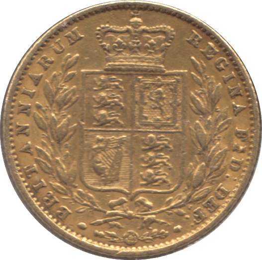 1860 GOLD SOVEREIGN ( GF ) - Sovereign - Cambridgeshire Coins