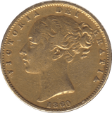 1860 GOLD SOVEREIGN ( GF ) - Sovereign - Cambridgeshire Coins