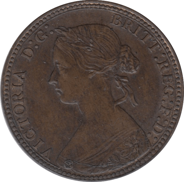 1860 HALFPENNY ( AUNC ) 5 - Halfpenny - Cambridgeshire Coins