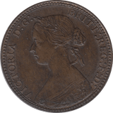 1860 HALFPENNY ( AUNC ) 5 - Halfpenny - Cambridgeshire Coins