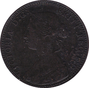 1860 HALFPENNY ( EF ) BEADED - Halfpenny - Cambridgeshire Coins