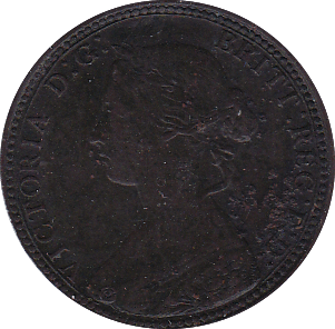 1860 HALFPENNY ( EF ) BEADED - Halfpenny - Cambridgeshire Coins