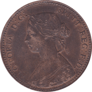 1860 HALFPENNY ( EF ) C - Halfpenny - Cambridgeshire Coins