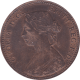 1860 HALFPENNY ( EF ) C - Halfpenny - Cambridgeshire Coins