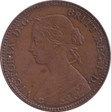 1860 HALFPENNY ( EF ) - Halfpenny - Cambridgeshire Coins
