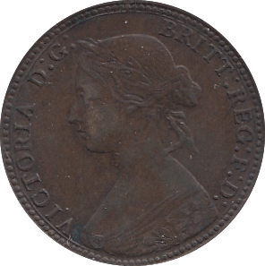 1860 HALFPENNY ( EF ) - Halfpenny - Cambridgeshire Coins